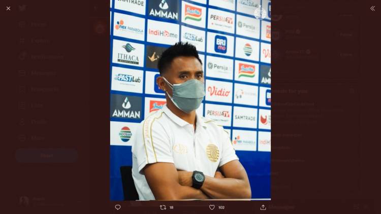 Jelang Hadapi Persebaya, Maman Abdurrahman Minta Persija Waspadai Satu Pemain