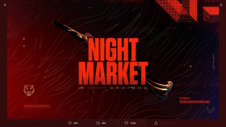 Valorant Kembali Luncurkan Event Night Market