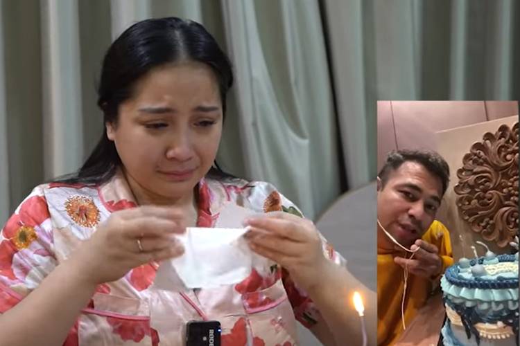 Tangis Nagita Slavina Tak Bisa Rayakan Ulang Tahun bersama Raffi Ahmad