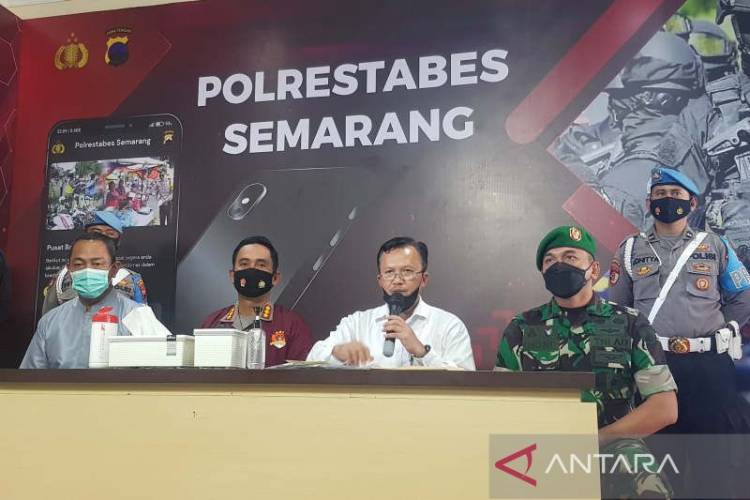 Kebakaran Relokasi Pasar Johar, Polisi Tak Temukan Unsur Kesengajaan