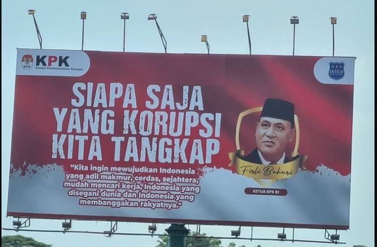 Terkait Baliho Antikorupsi Bergambar Firli Bahuri, Ini Respons KPK