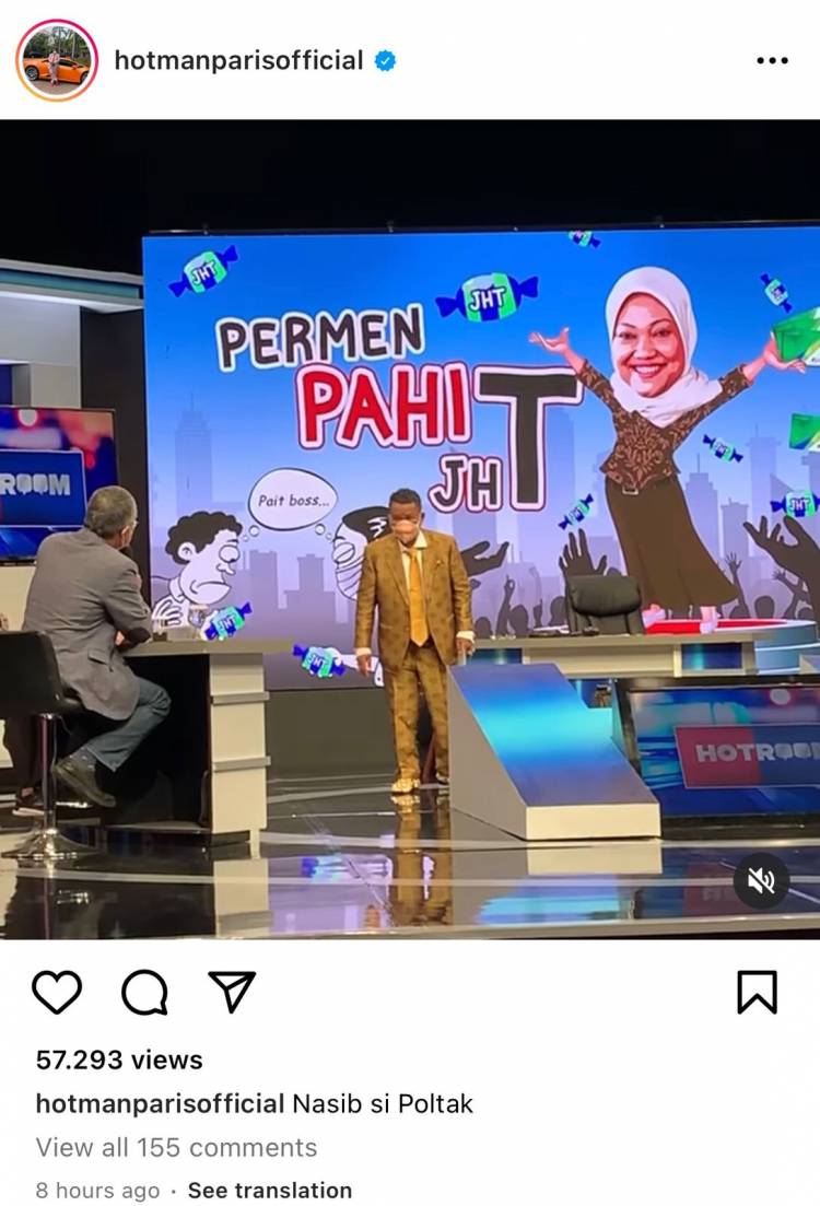 Tantang Menaker RI untuk Debat Terbuka, Ini Motif dari Hotman Paris