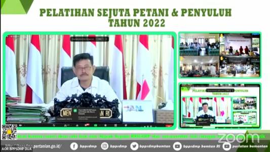 Antisipasi Dampak Perubahan Iklim, Kementan Gelar Pelatihan Sejuta Petani dan Penyuluh