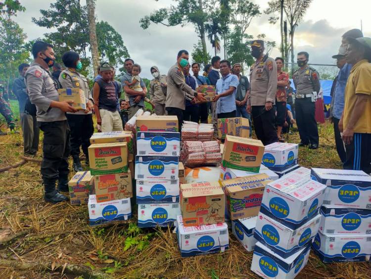 Ringankan beban Korban Gempa, Polda Sumbar kirim Bantuan