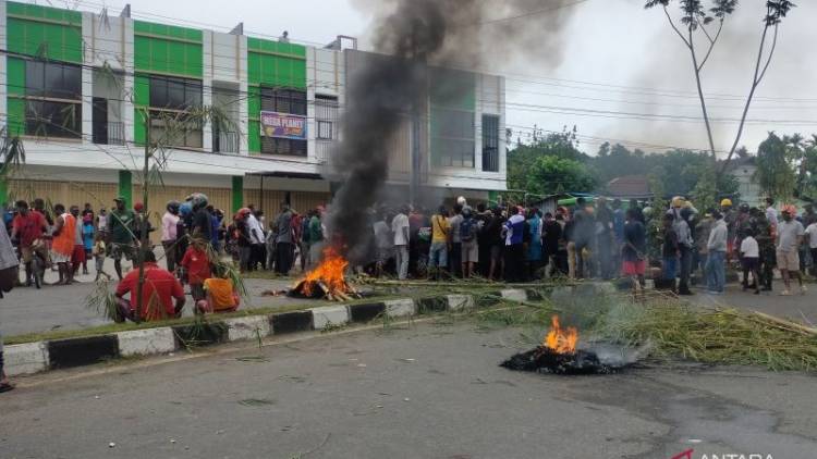 Pasca Aksi Protes Hingga Blokade Jalan, Kondisi Manokwari Berangsur Kondusif