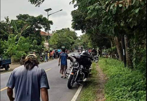 Konvoi Motor Gede Tewaskan Bocah Kembar di Pangandaran