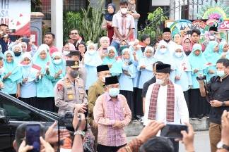 Jusuf Kalla Resmikan Masjid Tablighiyah  di Garegeh Bukittinggi 