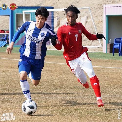 Laga Uji Coba : Timnas Indonesia U-19 Akan Hadapi  Timnas Korea Selatan  U-19