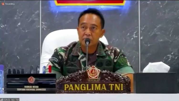 Panglima TNI Jenderal Andika Tegaskan Larang Prajurit Jadi Pengaman Proyek