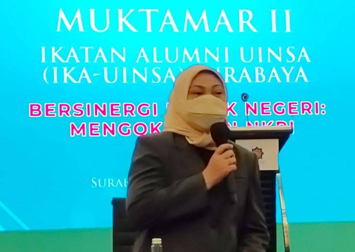 Menaker Ida Fauziah Jadi Ketua Umum Ika Uinsa