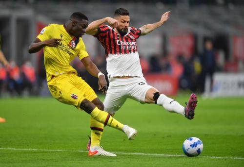 AC Milan Ditahan Imbang Bologna 0-0 di San Siro Stadium