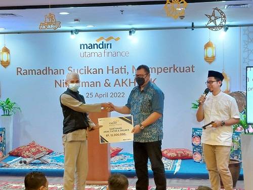 MUF Perbesar Target dan Berikan Donasi ke Panti Asuhan & Anak Yatim Piatu