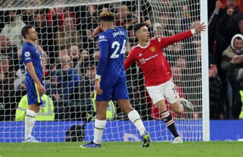 Liga Inggris Semalam : Ronaldo Selamatkan Wajah MU dari Kekelahan dari Chelsea