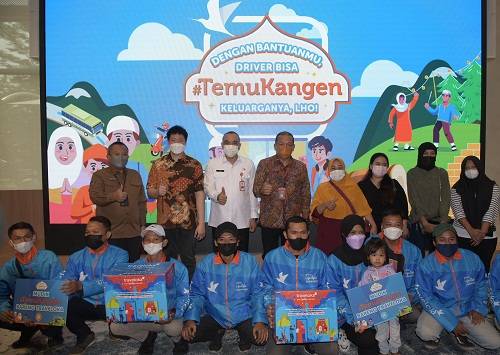 Traveloka Berangkatkan Mitra Driver Eats Delivery Mudik Melalui Program #TemuKangen 