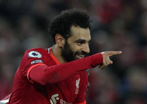 Mohamed Salah Pimpin Daftar Top Skor Liga Inggris 2021-2022