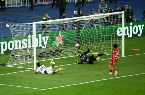 Gol Vinicius Junior, Bawa Real Madrid Juara Liga Champions 2021-2022!