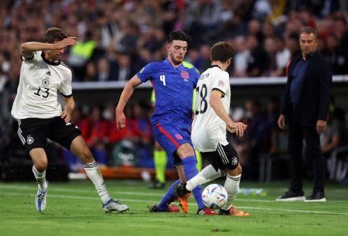 UEFA Nations League 2022-2023 : Jerman vs Inggris Sama Kuat 1- 1 