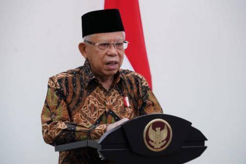 Wapres RI KH. Ma'ruf Amin Berpesan Agar Pesantren tidak Ajarkan Paham Radikal