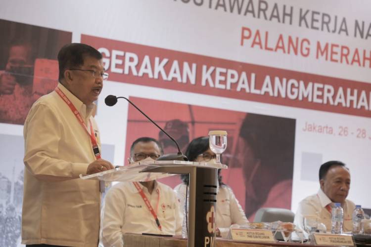 Jusuf Kalla: PMI Harus Tampil Ke Depan dan Menjadi Solusi Persoalan Kemanusiaan di Masa Mendatang