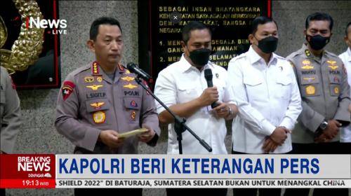 Kapolri Listyo Sigit Prabowo : Tim Irsus Periksa 25 Personil Kepolisian Termasuk 3 Brigjen  Terkait Kasus Btigadir J