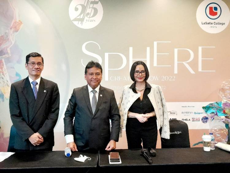 25th Anniversary LaSalle College Jakarta : Tampilkan Tema Sphere  An Orb of Immense Creativities 