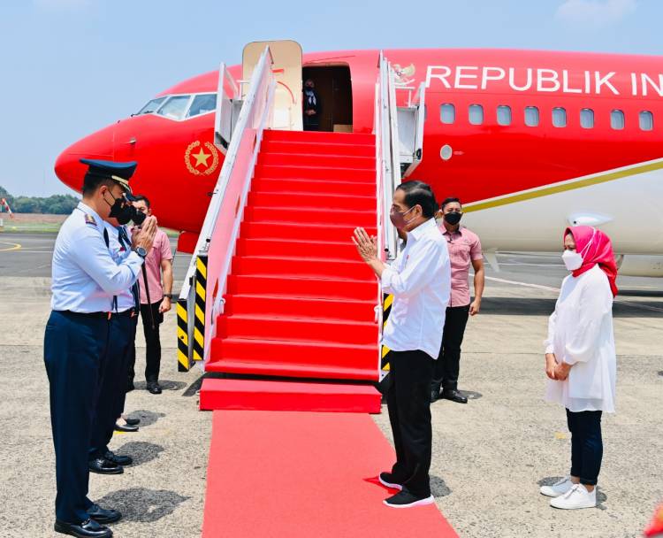 Presiden Jokowi dan Ibu Iriana Kunjungan Kerja ke Papua