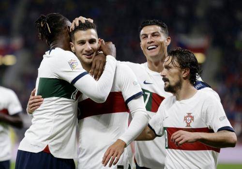 UEFA Nation Leage 2022/2023: Portugal Hajar Tuan Rumah Republik Ceko 4-0