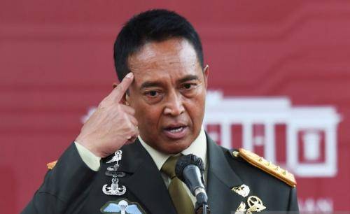 Panglima TNI Jenderal TNI Andika Perkasa Revisi Aturan Panglima TNI Nomor 31 Tahun 2020