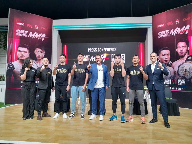 Pride of Nation Indonesia vs China Siap Adu Petarung dalam International Fight One Pride MMA FN 63 DI ANtV