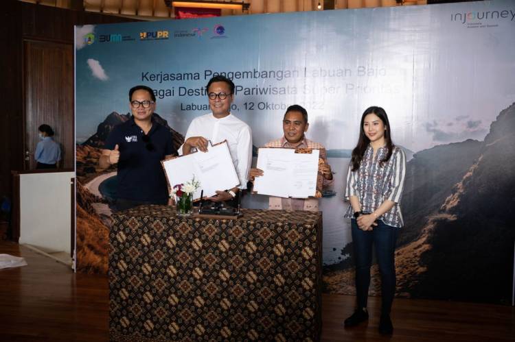 Injourney Minati Pengembangan Aset Puncak Waringin dan Kawasan Waterfront  Marina Labuan Bajo