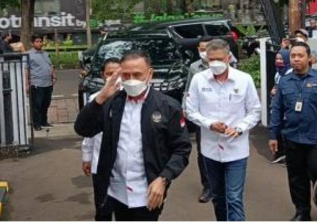 Ketum PSSI Penuhi Panggilan Komnas HAM