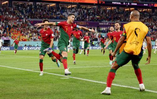 Cristiano Ronaldo Bawa Timnas Portugal Hajar Ghana 3-2