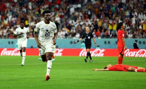 Ghana Benamkan Korea Selatan 3-2,  2 Gol Muhammad Kudus Gara Garanya! 