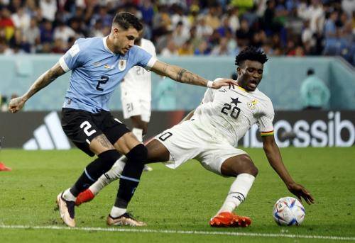 Menang Lawan Ghana 2-0, Timnas Uruguay Tetap Pulang Kampung!