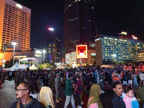 Jalan Sudirman-Thamrin Tanpa ada Kembang Api Diperayaan Malam Tahun Baru, Ini Alasannya!