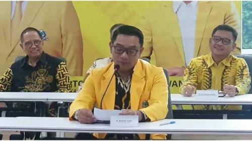 Ini Alasan Ridwan Kamil Gabung Partai Golkar