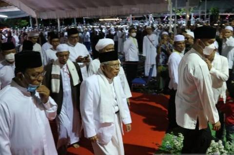 Wapres KH. Ma'ruf Amin Hadiri Haul Guru Sekumpul 