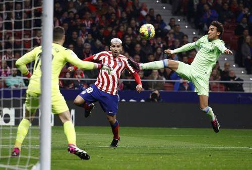 Liga Spanyol 2022/2023: Atletico Madrid Diimbangi Getafe 1-1