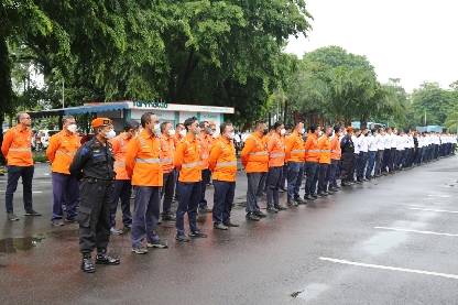 Daop 1 Peringati Bulan Keselamatan & Kesehatan Kerja Nasional