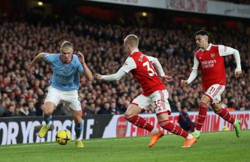 Liga Inggris 2022/2023: Manchester City Permalukan Arsenal dengan Skor 3-1