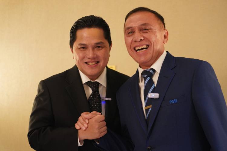 Resmi Jadi Ketum PSSI, Erick Thohir:  Tidak Ada Teori-Teori Lagi Memperbaiki Sepakbola Indonesia, Kini Dibutuhkan Pembuktian!