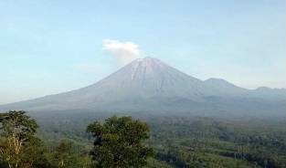 Gunung Semeru Terjadi 21 Kali Erupsi