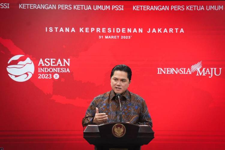 Lapor Jokowi, Erick Dapat 2 Instruksi Khusus soal FIFA