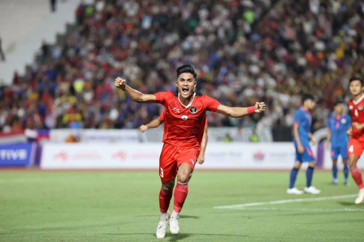 Hajar Thailand 5-2, Garuda Muda Raih Emas Sea Games 2023 di Kamboja 