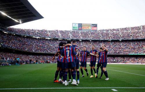 Liga Spanyol 2022/2023:  Blaugrana Menang 3-0 atas Real Mallorca