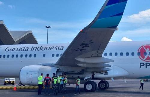 Pesawat Garuda Rute Manado-Jakarta Alami Mati Mesin