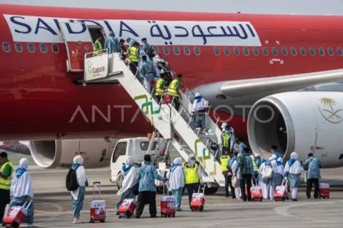 Menag Yaqut Apresiasi Arab Saudi atas Layanann Keberangkatan Jamaah Calon Haji Indonesia