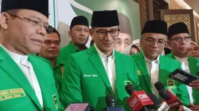 Resmi! PPP Usung Sandiaga Uno  Jadi Cawapres Dampingi Ganjar Pranowo