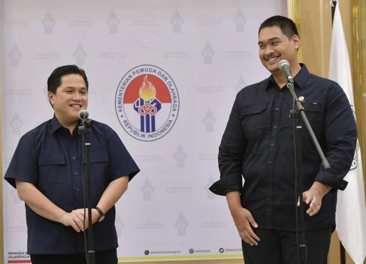 Di Kemenpora, Erick Thohir Sampaikan Pentingnya Administrasi dalam Sukseskan Piala Dunia U-17 di Indonesia