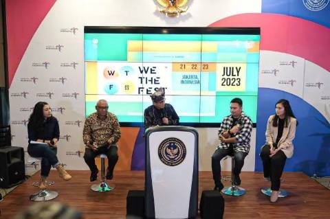 Menparekraf Sandiaga Uno Dukung We The Fest 2023 